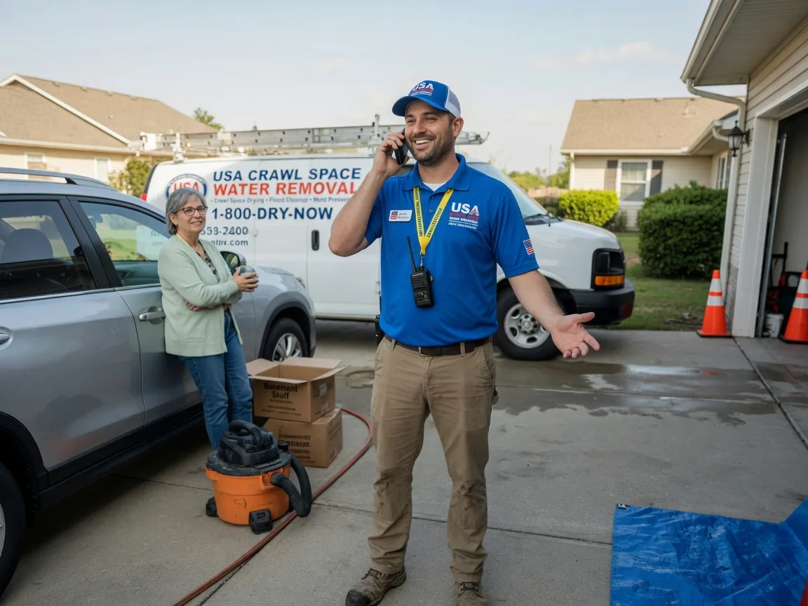 Crawl Space Water Removal Mccutchenville, OH FAQs